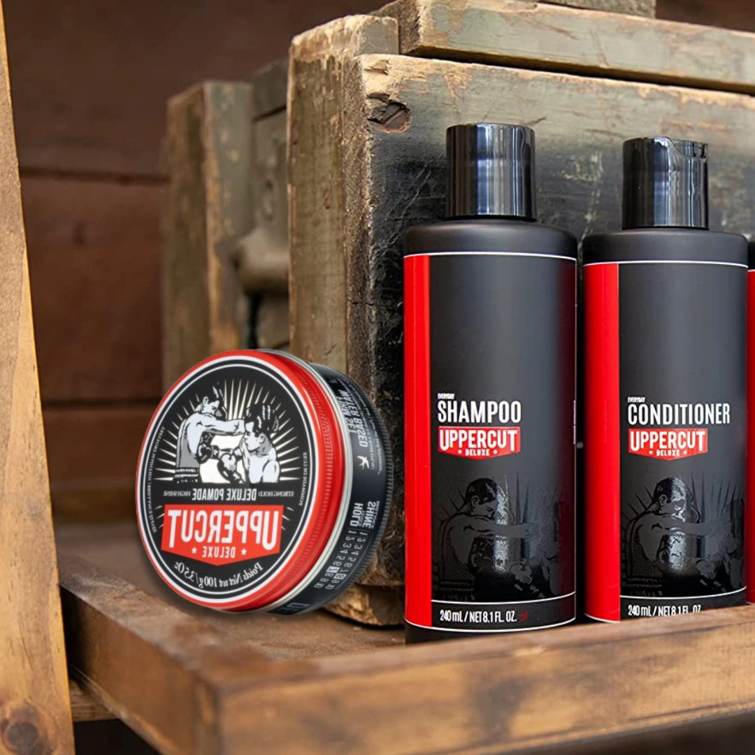 Uppercut Gentleman Box + Ajándék Lussoni Beard Shaping & Styling Comb (1db Everyday Shampoo, 1db Everyday Conditioner, 1db Deluxe Pomade) főképe